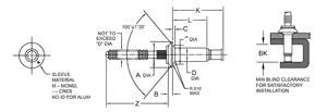 เครื่องมือย้ำรีเวทแบบลมน้ำหนักเบา Alva Engineers Cherry MS Straight Pulling Heads - Product Image 4