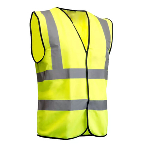 Best Material Reflective Safety Vest New Design Solid Pattern Wholesale Price Waterproof for Men Custom Logo Support - Product Image 1