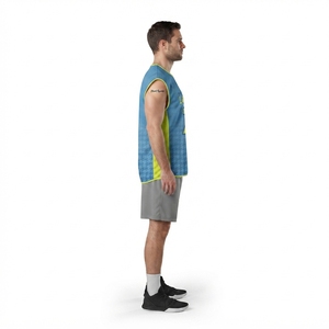 Jersey de Lacrosse Reversible Personalizado OEM, Transpirable, Sublimado, con Malla Frontal, para Entrenamiento Deportivo en Equipo para Adultos - Product Image 3