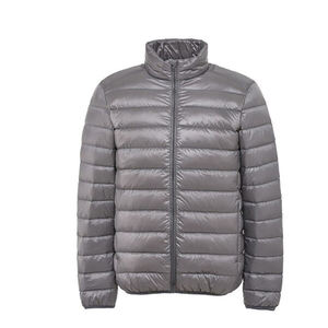 Doudoune Homme Ultra Légère, Veste d'Hiver Coupe-Vent Chaude à Col Montant, Parka Matelassée Légère - Product Image 6