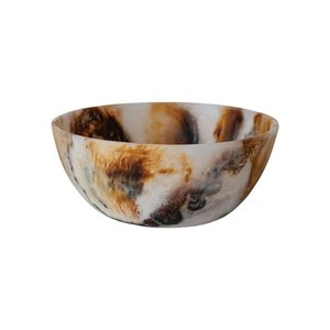 Best Quality Epoxy Resin Salad Serving Bowl Classic Design Eco-Friendly Durable Personalized Dinnerware Home Decor Bowl - Product Image 2