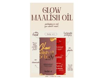 Aceite Corporal Glow Maalish con Mogra, Kesar y Chandan, Fórmula Ayurvédica No Grasosa para una Nutrición Profunda y un Brillo Radiante - Product Image 2