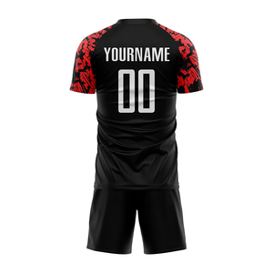 เสื้อฟุตบอลทีมชาติชาย รุ่นแฟนคลับ คอกลม พิมพ์ลายแบบซับลิเมชั่น รับผลิตตามแบบ OEM แห้งเร็ว ระบายอากาศได้ดี น้ำหนักเบา - Product Image 6