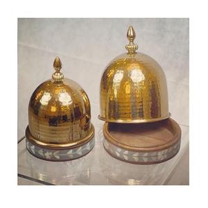 Servidor de Nueces de Madera y Vidrio, Diseño Innovador, Forma Redonda, Servidor de Nueces de Calidad Deluxe, Servidor de Nueces con Tamaño Personalizado - Product Image 6