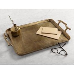 Industrial Brass Tray Strong Lightweight Serving Platter For Commercial Kitchen Restaurant Hotel Catering Dining Hospitality - Product Image 2