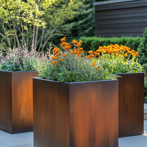 Pots et jardinières écologiques en bois, support de plantes durable pour l'intérieur et l'extérieur, pour la maison et le jardin - Product Image 1