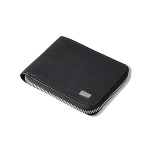 Multifunctional Short <b>Card</b> <b>Holder</b> Wholesale High Quality Men RFID Blocking Custom Logo Bifold Zipper Genuine Leather Embroidery - Product Image 1