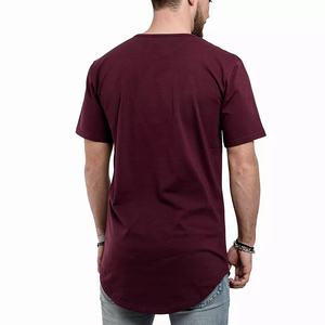เสื้อยืดกีฬาแขนสั้นผ้าฝ้ายสำหรับผู้ชาย แห้งเร็ว ระบายอากาศดี คอวี สีตามสั่ง - Product Image 2