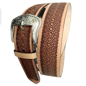 Ceinture de cowboy vintage ajustable personnalisée en cuir de vachette avec boucle gravée pour femmes et hommes, pour jeans, pantalons et robes - Product Image 5