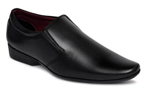 Chaussures habillées pour hommes Asken Atelier Premium Black, design léger avec embout renforcé, chaussures décontractées pour hommes - Product Image 4
