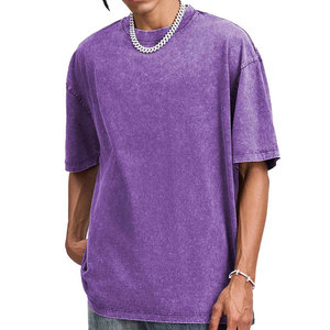 Vente flash - T-shirts surdimensionnés pour hommes avec logo personnalisé, manches courtes, respirants, 100% coton, écologiques, séchage rapide, haute qualité - Product Image 5