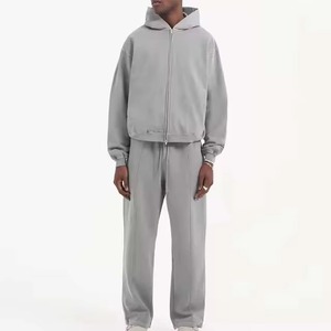 Nouvelle arrivée, design ODM, survêtement pour homme, ensemble de survêtement de luxe, chemise et pantalon de survêtement avec votre propre design et logo - Product Image 2
