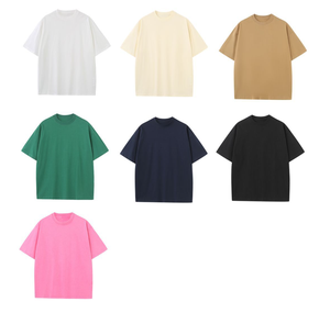 Nouveau design, vente chaude, T-shirts basiques unisexe à épaules tombantes 100 % coton, coupe classique, pour le sport et la gym, couleur unie, été, séchage rapide - Product Image 5