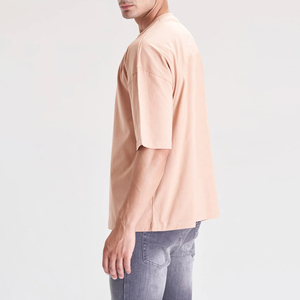 เสื้อยืดโอเวอร์ไซส์ผู้ชาย สวมใส่สบาย เหมาะสำหรับเล่นกีฬา ผ้าระบายอากาศได้ดี สำหรับไลฟ์สไตล์แอคทีฟ เสื้อยืดโอเวอร์ไซส์ผู้ชาย - Product Image 4