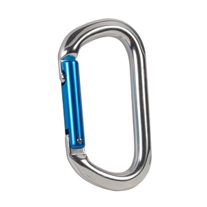 25KN ที่มีใบรับรอง CE O ประเภทสำหรับกีฬาป่าคาราบิเนอร์อลูมิเนียม - Product Image 1