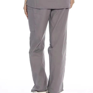 Nuevo Estilo, Marca M&F, Diseño de Fábrica, Uniformes Médicos Unisex, Conjuntos de Uniformes Quirúrgicos, Tela de Punto Denim, Modelo para Uso Hospitalario - Product Image 3