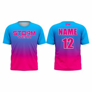 T-shirt de sport personnalisé, vêtements de sport performants, maillot pour hommes, tailles pour femmes et jeunes, t-shirt léger à séchage rapide en polyester 2026 - Product Image 6