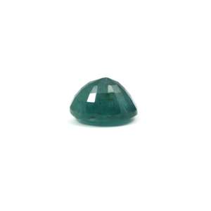 Handcrafted 8.1 Carat Synthetic Zambian Emerald Cut Loose Gemstone for Fine Jewelry - Product Image 3