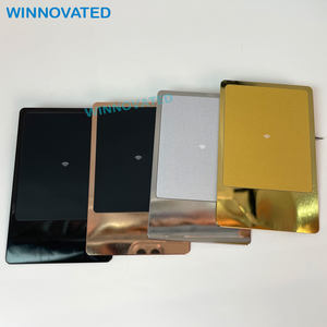 Tarjeta NFC <span class=keywords><strong>de</strong></span> Metal Personalizada en Acero Inoxidable Dorado y Negro, Venta Caliente - Product Image 6