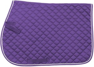 Vente en gros de tapis de selle pour chevaux personnalisés, couverture d'équitation matelassée, fabricant OEM - Product Image 4