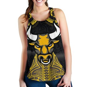 Top Deportivo de Mujer, Negro y Amarillo con Estampado Floral, sin Tirantes, Tejido en Poliéster, Estilo Deportivo, con Estampado en la Espalda, Transpirable, Cuello Redondo, Digital - Product Image 6