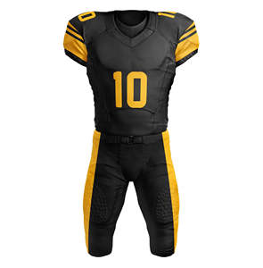Tenue d'équipe professionnelle de football américain, uniforme confortable pour hommes, vêtements de sport, maillots de football américain à séchage rapide - Product Image 5