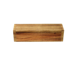 Handcraft Wood Pen Pencil Empty <b>Box</b> for Pen pencil Eraser Sharpener Storage <b>Box</b> With Manufacture Wholesale Supplier - Product Image 1