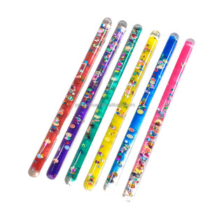Paillettes anti-stress pour jouet baguette magique - Matériaux éducatifs en acrylique et sable coloré 25CM - Product Image 2