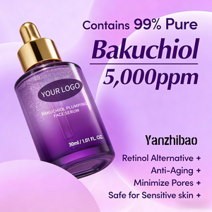 เซรั่มบำรุงผิวหน้า OEM Bakuchiol ต่อต้านริ้วรอย ช่วยเติมเต็มผิว - ทางเลือกธรรมชาติแทนวิตามินซี ไนอะซินาไมด์ และไฮยาลูรอนิค แอซิด สำหรับผิวแพ้ง่าย - Product Image 2