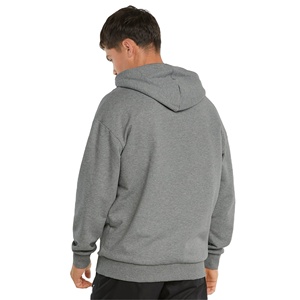 Sweat à capuche surdimensionné pour homme, 100% coton velours, délavé, avec logo imprimé numérique et en relief, style vintage, hiver - Product Image 3