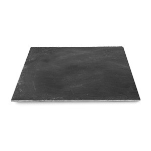 Vassoio quadrato in ardesia naturale per servire e presentare - Product Image 1