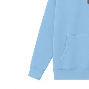 Sweat-shirt personnalisé à col zippé avec poche kangourou, pull unisexe à demi-zip pour la vente en gros de vêtements en marque blanche OEM - Product Image 5