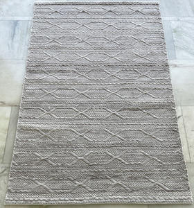 Directo de Fábrica, Precio de Fábrica, Alfombra Moderna para Interiores/Exteriores 100% Poliéster, Colores Naturales Tierra, Técnica de Tejido Artesanal - Product Image 1