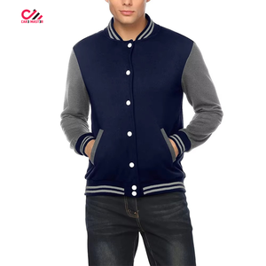 Latest Design New Arrival Wool Varsity Letterman <b>Jacket</b> <b>Leather</b> Sleeves Varsity <b>Jacket</b> for Men Vintage Style Top Quality - Product Image 1