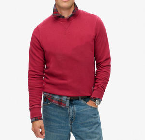 Sweat-shirts d'hiver à manches longues pour hommes, personnalisables avec votre marque, nouveau style, unis, teints, services OEM ODM - Product Image 2