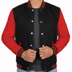 Chaqueta universitaria de béisbol tipo bomber de algodón para hombre al por mayor, para deportes universitarios, abrigo de invierno para exteriores con decoración bordada - Product Image 4