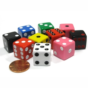 Dados de Acrílico Rojo Translúcido Personalizados D6, Venta al por Mayor, Juego de Dados Estándar de 6 Caras para Juegos de Mesa y Casino, Juego de Dados de Resina - Product Image 6