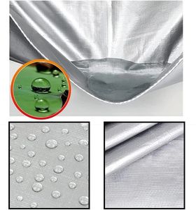 Bâches en PVC bleu résistant imperméable tissu industriel camion bâches de voiture tente revêtement tissé doublure de Style uni pour voitures camions - Product Image 5