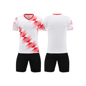 Conjunto de Camiseta de Fútbol Extra Grande, Transpirable, de Manga Corta, de Poliéster de Secado Rápido, Personalizable con Impresión - Product Image 2