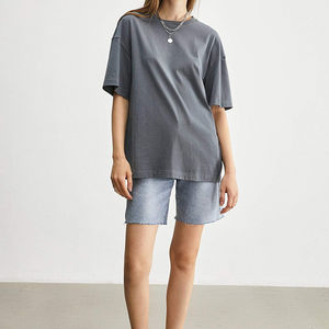 เสื้อยืดออกกำลังกายแขนสั้นไร้ตะเข็บสำหรับผู้หญิง เสื้อยืดออกกำลังกายระบายอากาศได้ดีสำหรับโยคะและนักกีฬา เสื้อยืดกีฬานุ่มสบาย - Product Image 4