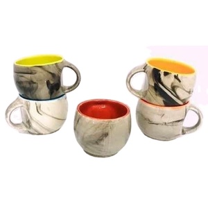 Tasses à café en céramique classiques fabriquées en Inde - Product Image 1