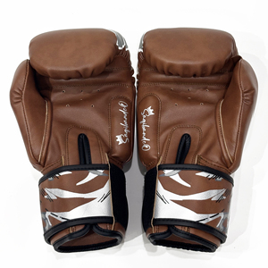 ถุงมือชกมวยหนังเทียมพรีเมียม กันน้ำ ปรับขนาดได้ 8oz-16oz ออกแบบมาเพื่อการฝึกซ้อมระดับมืออาชีพ - Product Image 5