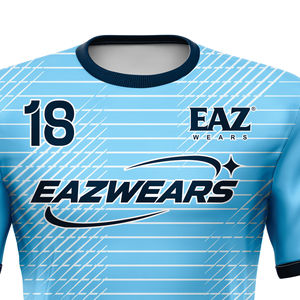Maillot de football personnalisé pour homme 100% polyester respirant à séchage rapide anti-humidité imprimé par sublimation OEM ODM Marque privée - Product Image 5