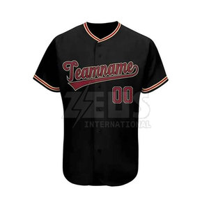 Uniformes de béisbol ligeros de tamaño personalizado con MOQ bajo, transpirables, de secado rápido y lisos, en venta. - Product Image 3