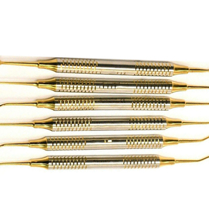 Meilleures ventes 2025 Pk Thomas Ensemble de 5 instruments manuels en acier inoxydable pour la modelage de la cire, outils de sculpture dentaire pour laboratoire dentaire - Product Image 5