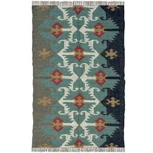 Alfombra de Yute Dhurrie Kilim Moderna Tejida a Mano, 3x5, para Uso Doméstico, Antibacteriana, Alfombras y Juegos de Alfombras - Product Image 2
