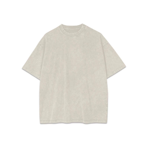 Custom Men's Oversized Eco-Friendly Silk Screen Printed 280g Jersey Fabric Casual Streetwear Blank Cotton T-Shirt OEM - Product Image 3