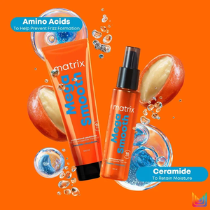 Nettoyant lissant anti-frisottis, traitement hydratant longue durée, protection contre l'humidité, pour cheveux secs, rebelles et rêches, au beurre de karité - Product Image 3