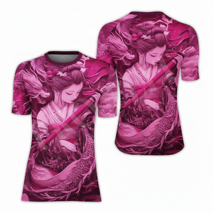 เสื้อรัดรูปออกกำลังกายแขนยาวป้องกันรังสียูวีสำหรับเล่นน้ำ ดำน้ำ ตกปลา ออกแบบได้ตามต้องการ - Product Image 6