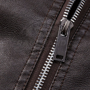 <b>Real</b> Mens <b>Leather</b> Bomber <b>Jacket</b> Warm Lining Casual Daily Outerwear Modern Mens <b>Leather</b> Bomber <b>Jacket</b> - Product Image 6